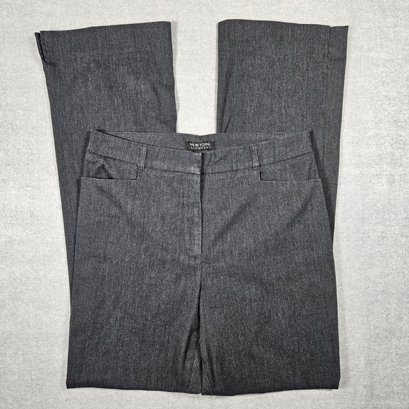 New York & Company Pants - New York & Company Womens Black Bootcut Dress Pants Size‎ 8 Career Work Trousers